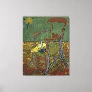 Vintage Vincent van Gogh Gauguins Chair Canvas Print