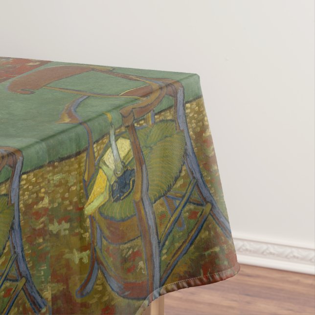 Vintage Vincent van Gogh Gauguins Chair Tablecloth (In Situ)