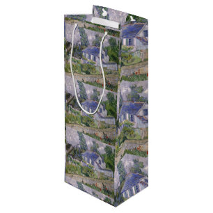 Vintage Vincent van Gogh Houses in Auvers Wine Gif Gift Bag