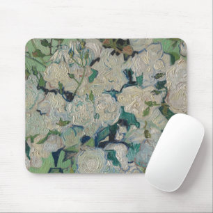 Vintage Vincent Van Gogh Painting Roses Mouse Mat