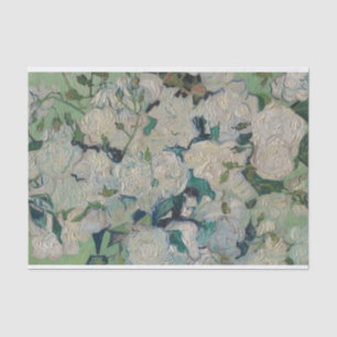 Vintage Vincent Van Gogh Painting Roses  Tissue Paper