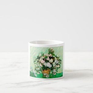 Vintage Vincent Van Gogh Roses (1890) Espresso Cup