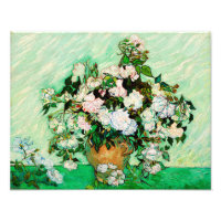 Vintage Vincent Van Gogh Roses (1890)
