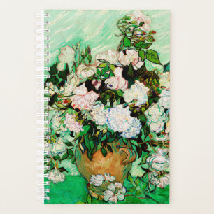 Vintage Vincent Van Gogh Roses (1890) Planner