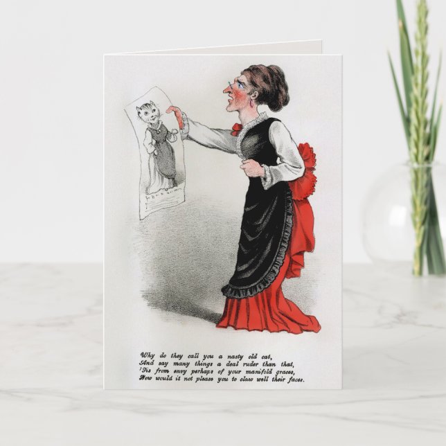 Vintage Vinegar Valentines Card (Front)
