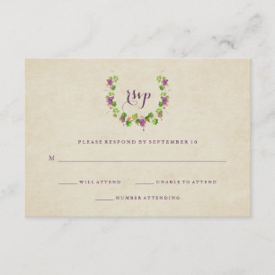 Vintage Vineyard   Wine Theme Wedding Response