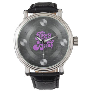 Vintage Vinyl Record - Music Lover Watch