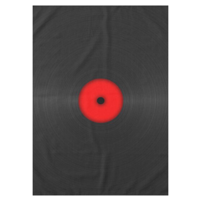 Vintage Vinyl record Tablecloth (Front)