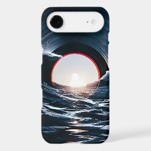 Vintage Vinyl Surf Wave Ocean Retro Music