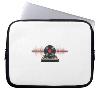 Vintage Vinyl Vibes Laptop Sleeve