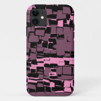 Vintage violet mosaic graphic design
