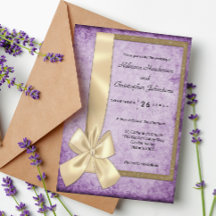 Vintage Violet Rustic Elegance Wedding