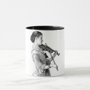 Vintage Violinist Mug