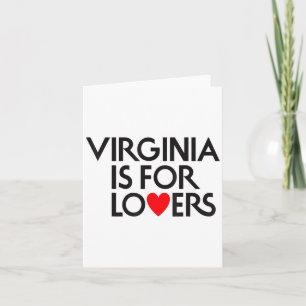 Vintage Virginia Is For The Lovers _1  Card