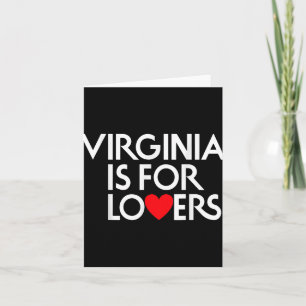 Vintage Virginia Is For The Lovers _1 Card