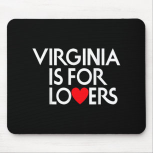 Vintage Virginia Is For The Lovers _1  Mouse Mat