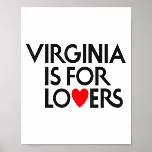 Vintage Virginia Is For The Lovers _1  Poster