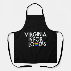 Vintage Virginia Is For The Lovers For Men, Women  Apron