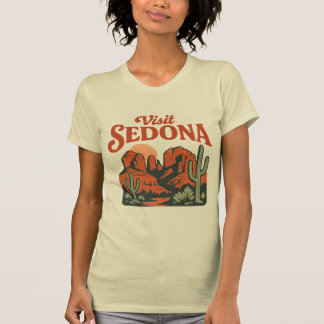 Vintage "Visit Sedona" Desert Travel T-Shirt