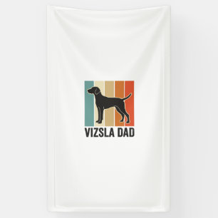 Vintage Vizsla Dad Dog Lover Shirt Design_1 Banner