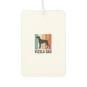 Vintage Vizsla Dad Dog Lover Shirt Design_1 Car Air Freshener