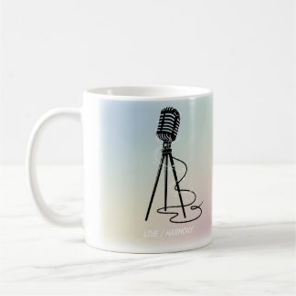 Vintage Vocal Lines Coffee Mug