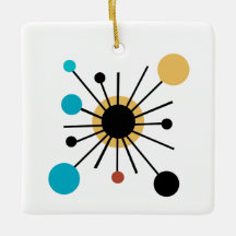 Vintage Voices Ceramic Ornament