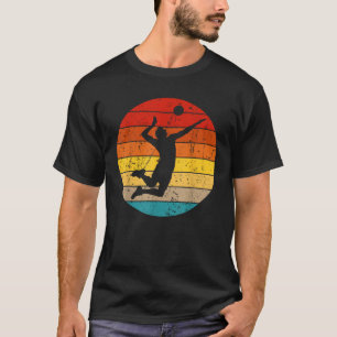 Vintage Volleyball Design For Men Women Volleyball T-Shirt