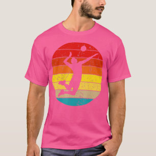 Vintage Volleyball Design For Men Women Volleyball T-Shirt