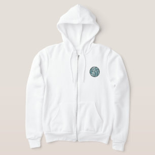Vintage Volleyball Ocean Summer Vacation Hoodie