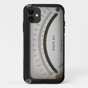 Vintage Voltmeter iPhone 5 Case