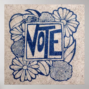 Vintage VOTE Poster