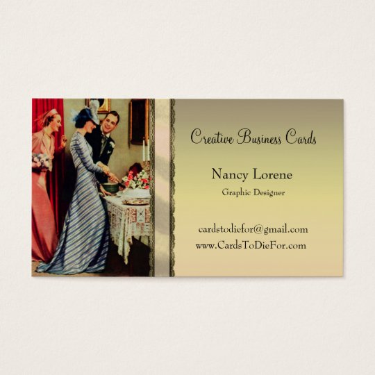 Vintage Vows - Piedmont - 1935 Business Card