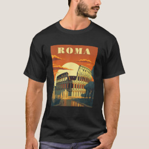 Vintage Voyage Rome and Colosseum Classic T-Shirt