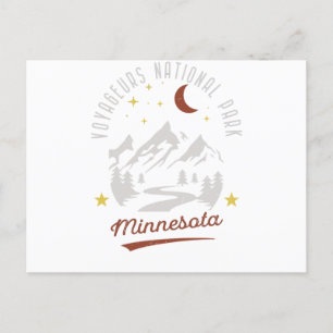 Vintage Voyageurs National Park Minnesota Postcard
