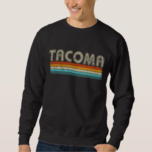 Vintage Wa Home State Washington Tacoma 1 Sweatshirt