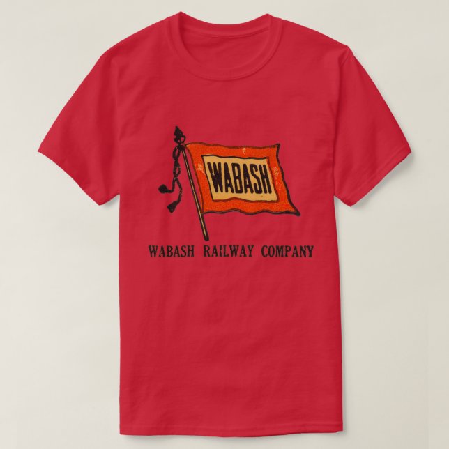 Vintage Wabash Railroad 1 T-Shirt (Design Front)
