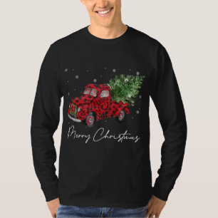 Vintage Wagon Christmas Tree on Car Xmas Vacation T-Shirt