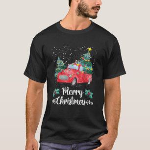 Vintage Wagon Christmas Tree On Car Xmas Vacation T-Shirt