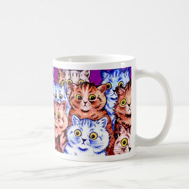 Vintage Wain Wonder Cat Gift Mug (Right)