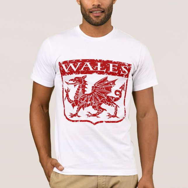 Vintage Wales T-Shirt (Front)