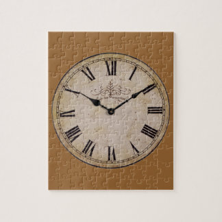 Vintage Wall Clock Old Antique Art Jigsaw Puzzle