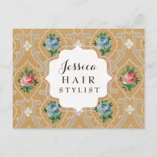 Vintage Wallpaper Appointment Postcards