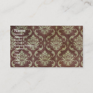 Vintage Wallpaper Grunge Business Card