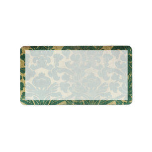 Vintage Wallpaper Label