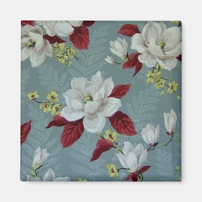 Vintage Wallpaper Magnet (Front)