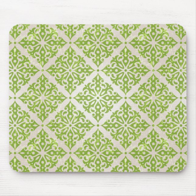 Vintage wallpaper mouse mat (Front)
