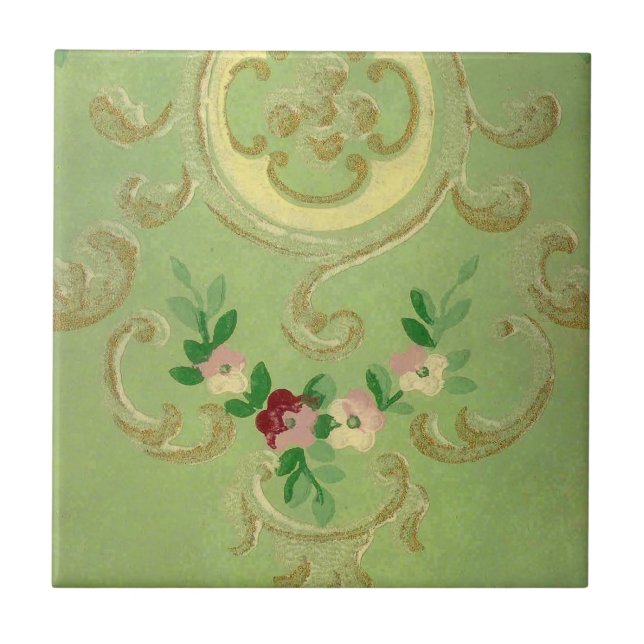 Vintage Wallpaper Tile (Front)