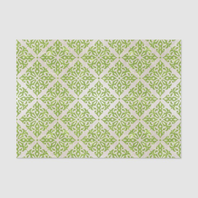 Vintage wallpaper tissue paper (Front)