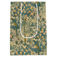 Vintage Walter Crane Macaw and Citrus Fruit Art